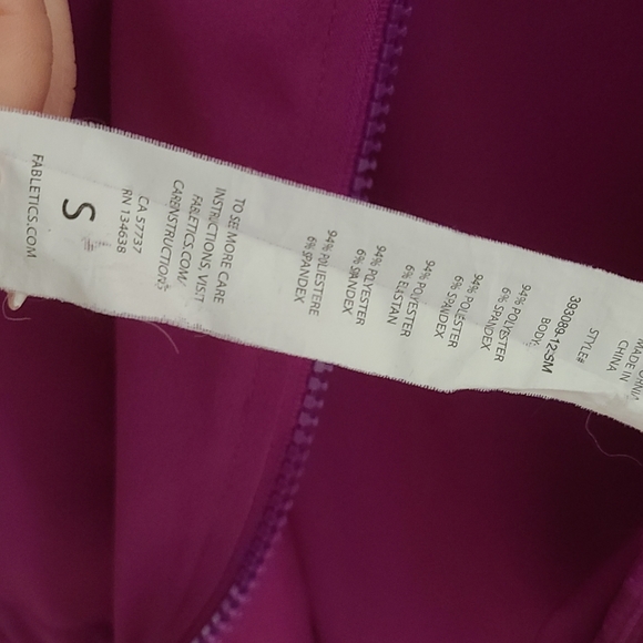 Fabletics Zip Up Jacket - Picture 5 of 5